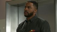 Beyond the Gates: Jacob listens to the recording | Image: CBS